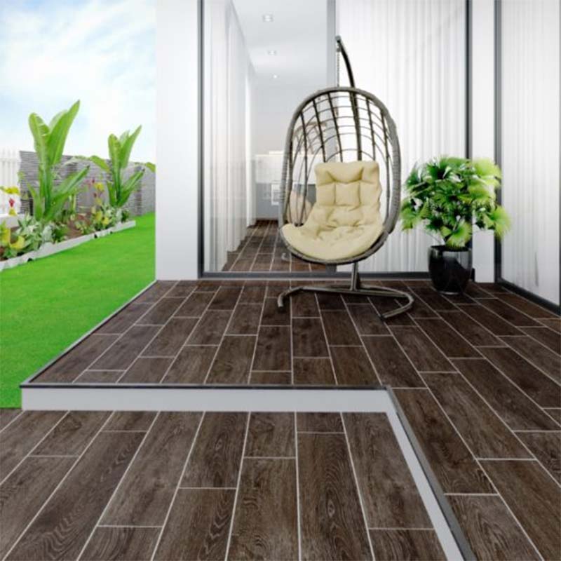Cận cảnh gạch lát giả gỗ Đồng Tâm 2080WOOD010