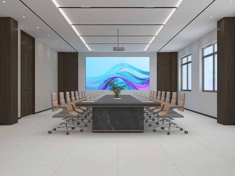 Phối cảnh gạch lát nền 80x80 Đồng Tâm 8080BARI001-H+