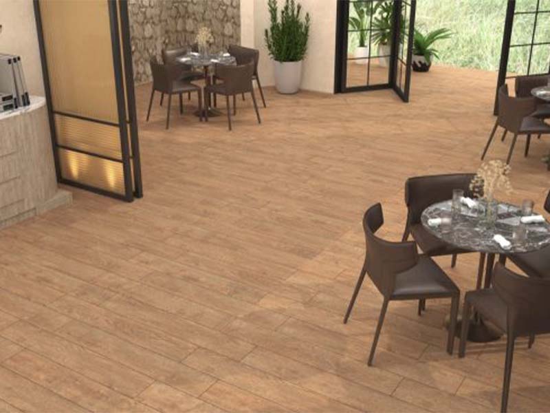 Toàn cảnh gạch lát giả gỗ Đồng Tâm 20120BANYAN005-H+