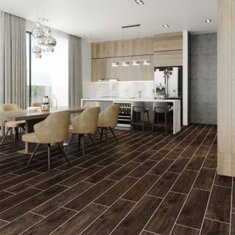 Toàn cảnh gạch lát giả gỗ Đồng Tâm 2080WOOD010