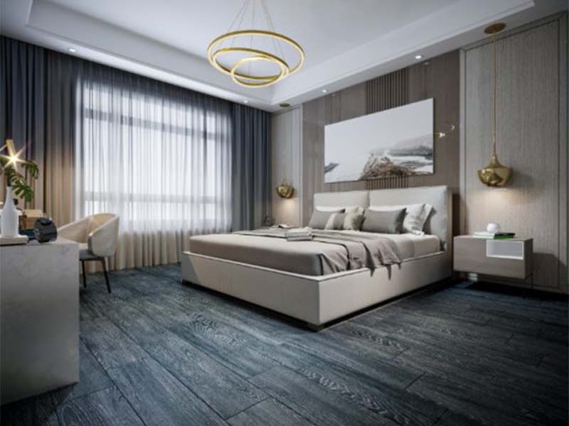 Toàn cảnh gạch nền giả gỗ Đồng Tâm 2080WOOD012