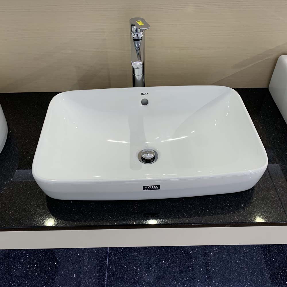 Chậu rửa mặt lavabo đặt bàn Inax AL-299V