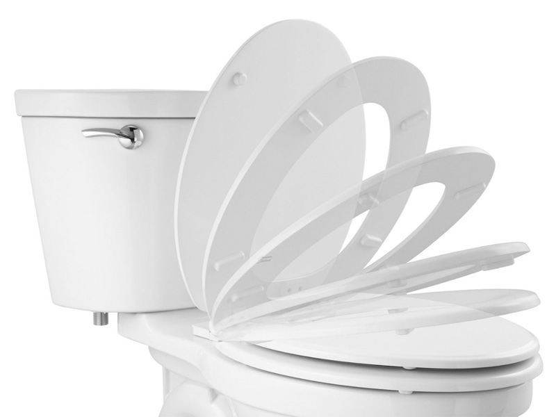 Nắp bồn cầu rơi êm Inax được sản xuất từ nhựa cao cấp trắng sáng, độ bề cao và giảm tiếng ồn hiệu quả, an toàn tuyệt đối cho người sử dụng