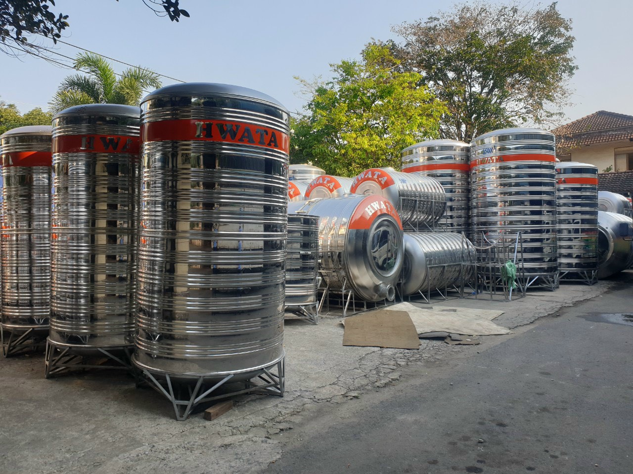 Bảng giá bồn nước inox Hwata