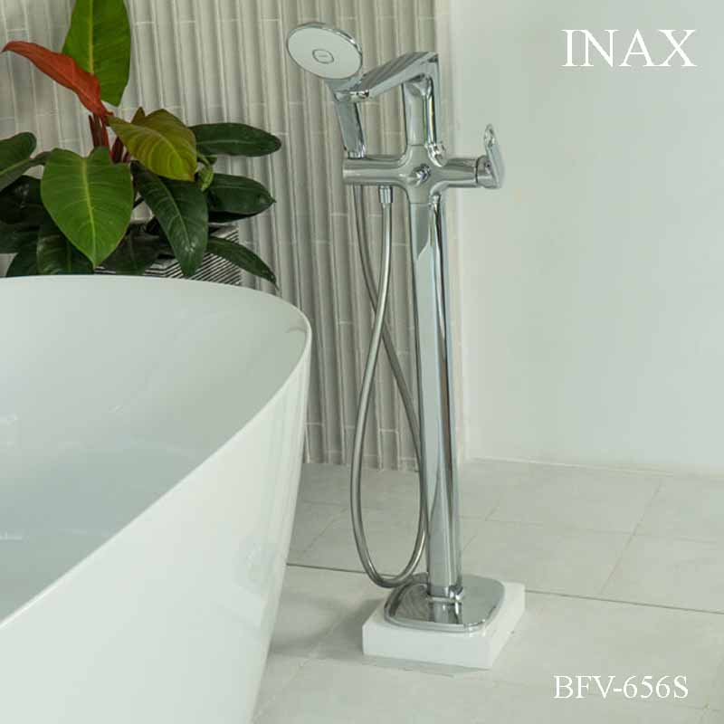 Sen tắm nóng lạnh bồn tắm đặt sàn Inax BFV-656S