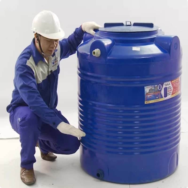 Hướng dẫn lắp đặt bồn nước nhựa Đại Thành đúng cách