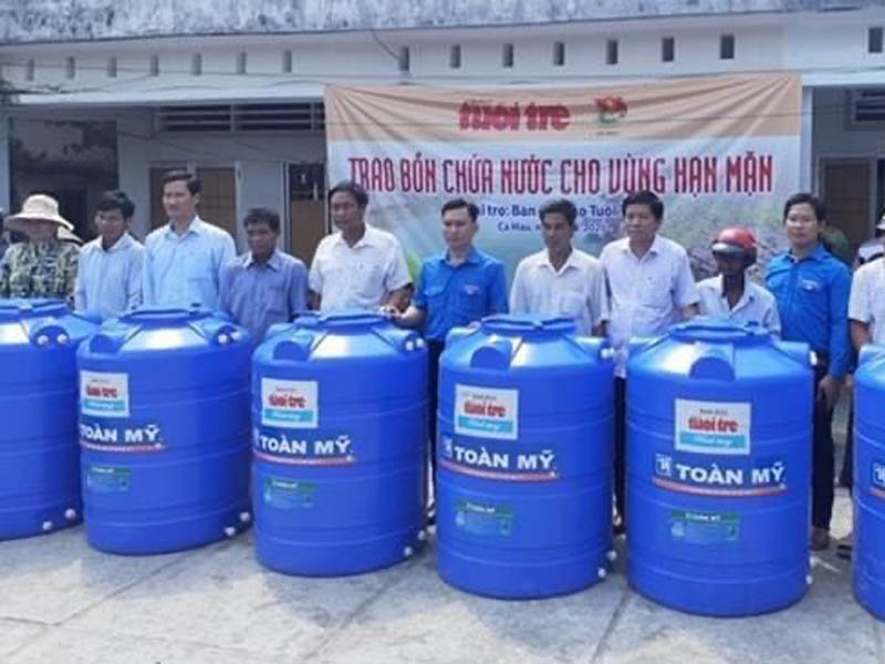 Bồn nước nhựa Toàn Mỹ được khách hàng đánh giá rất tốt, giúp người dùng yên tâm khi lựa chọn sản phẩm