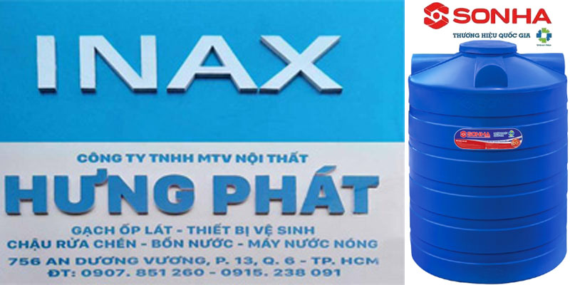 Nội Thất Hưng Phát – Đại lý chính thức bồn nước nhựa Sơn Hà tại Tphcm