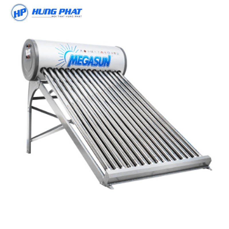 Bình nước nóng năng lượng mặt trời Megasun KAE được chế tạo từ lõi bồn Inox 304 cao cấp