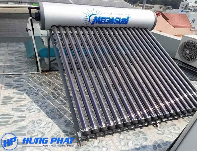Máy nước nóng năng lượng mặt trời Megasun – Giải pháp tiết kiệm điện, bền bỉ, thân thiện môi trường cho mọi gia đình