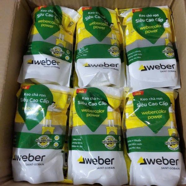 Keo chà ron WeberColor power  PO-111S siêu cao cấp
