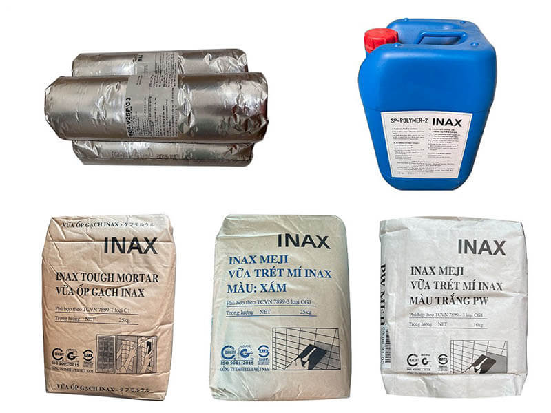 Keo dán gạch Inax - Dòng cao cấp, phù hợp cho các không gian yêu cầu tính thẩm mỹ và độ bền cao
