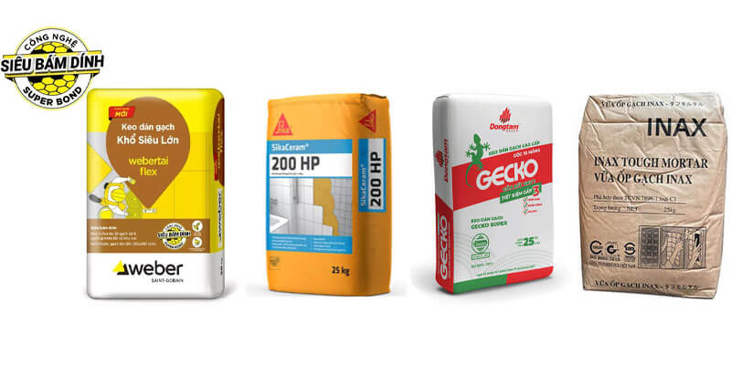 Keo dán gạch chính hãng tại Nội Thất Hưng Phát