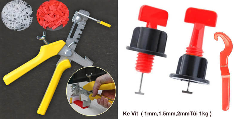 Phụ kiện ke cân bằng gạch giá rẻ tại Nội Thất Hưng Phát