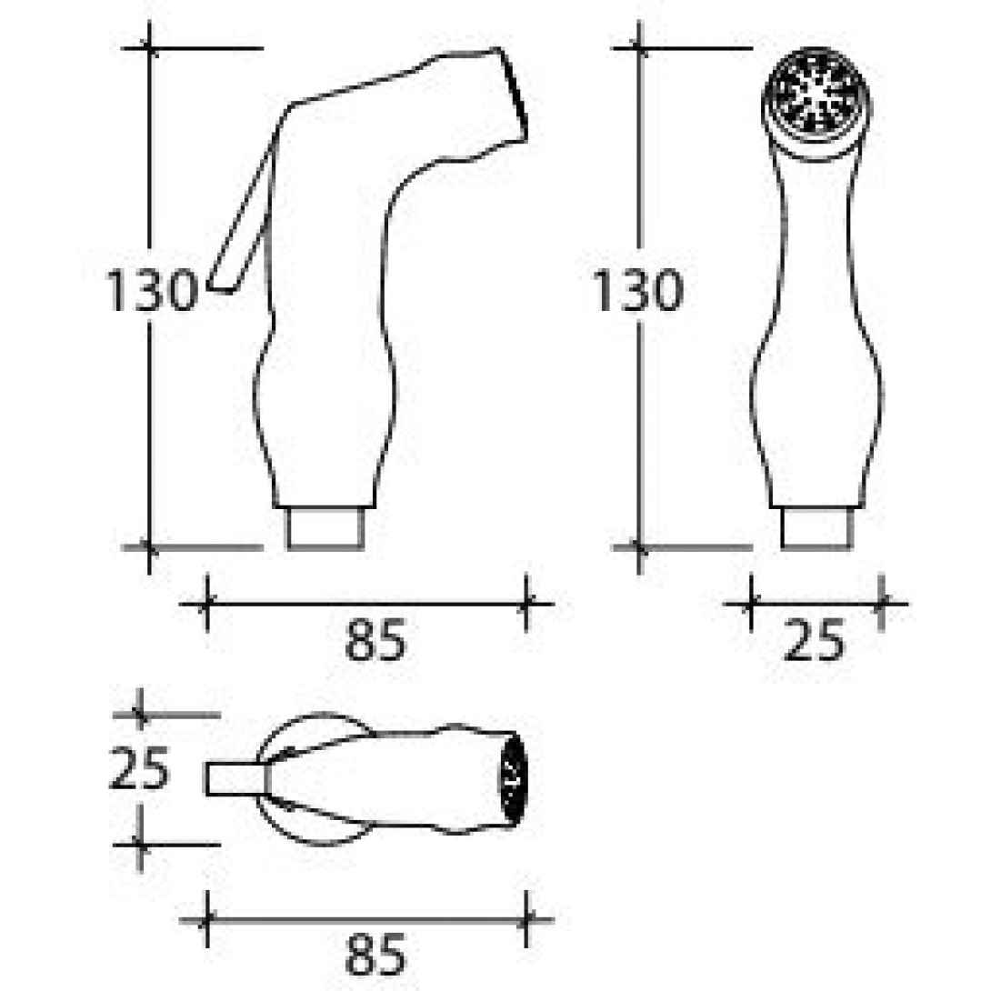 Vòi xịt vệ sinh American Standard PQ2