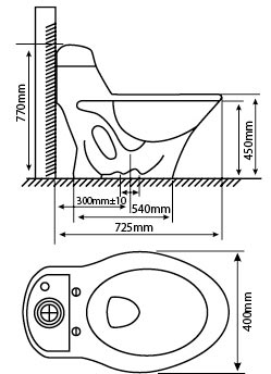 Khám Phá Bồn Cầu 1 Khối Hảo Cảnh 1007 