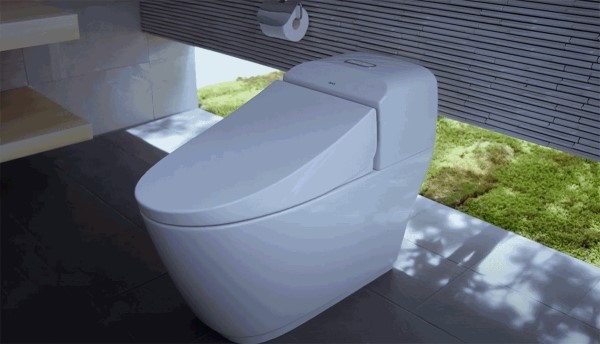 Bồn cầu Inax 1 khối AC-1032VN gam trắng tinh tế, công nghệ Aqua Ceramic chống bám bẩn, xả Eco-X mạnh mẽ