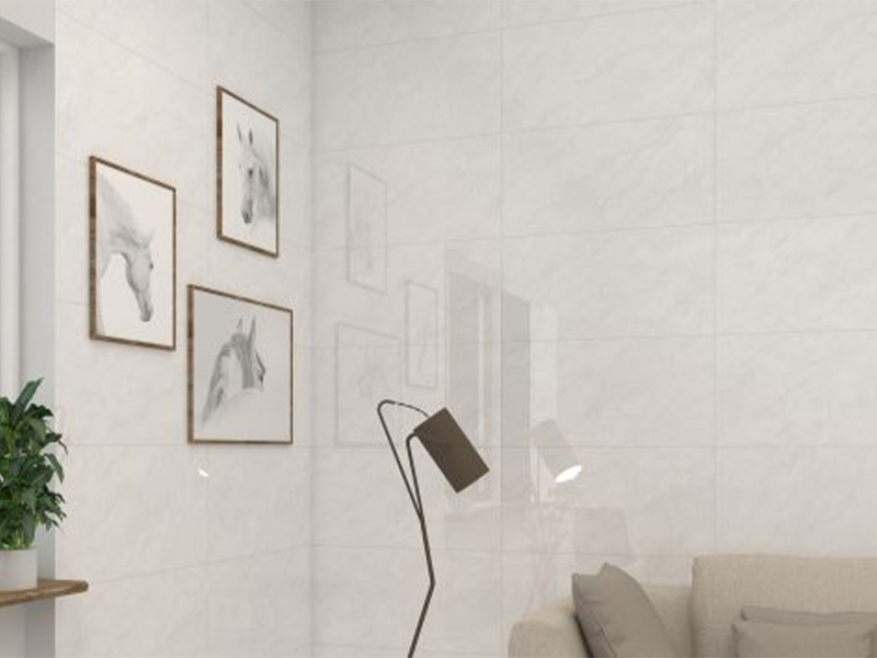 Phối cảnh phòng tắm ốp gạch ốp tường đồng tâm 40x80 DONGVAN001-H+