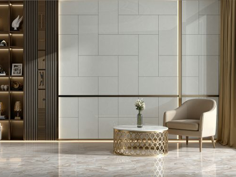 Phối cảnh phòng tắm ốp gạch 400x800 Đồng Tâm PHARAON001-H+