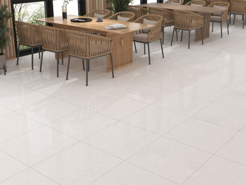 Phối cảnh phòng ăn ốp gạch lát nền 60x60 Đồng Tâm TRUONGTHACH001-FP