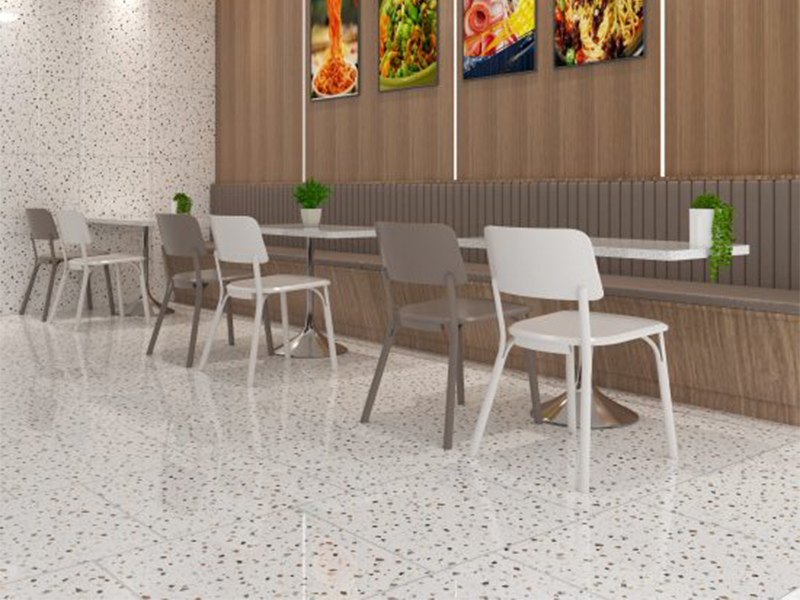 Phối cảnh phòng ăn ốp gạch lát nền 60x60 Đồng Tâm TRUONGTHACH002-FP