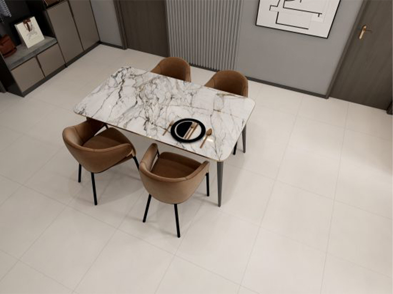 Phối cảnh ốp gạch lát nền vân đá 60x60 Đồng Tâm HONKHOAI007