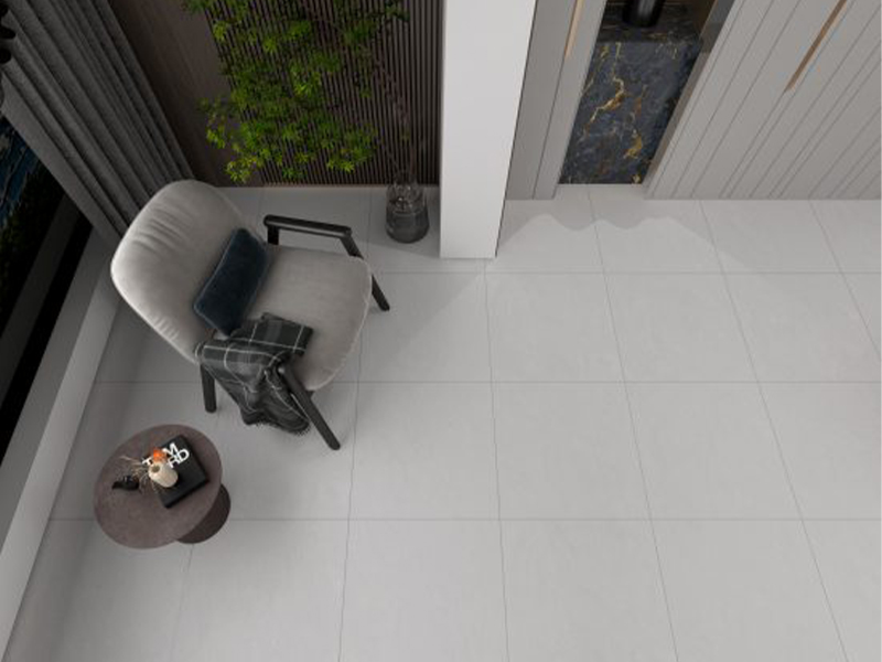 Phối cảnh ốp gạch lát nền 60x60 Đồng Tâm HONKHOAI009
