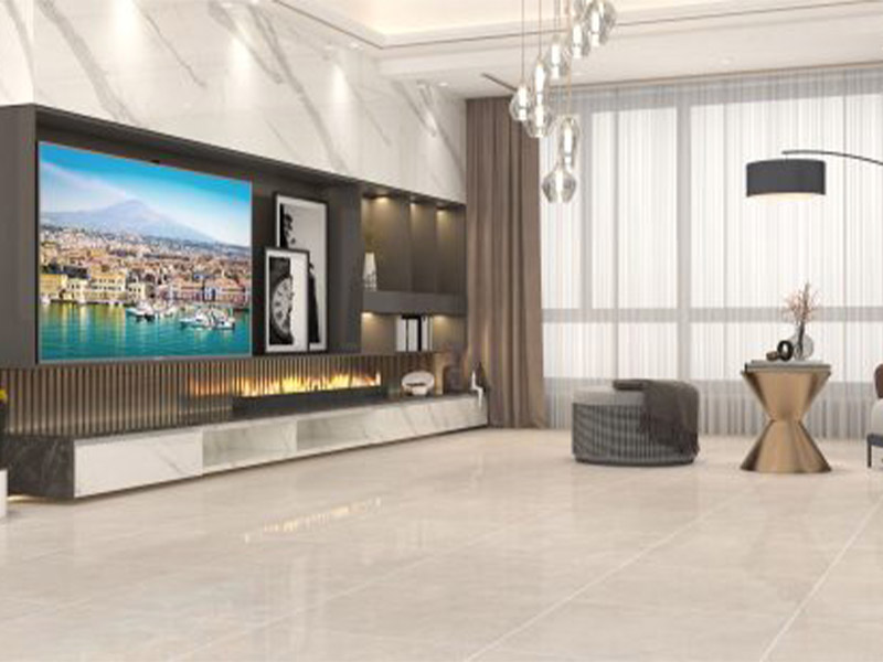 Phối cảnh gạch Đồng Tâm 6060CATANIA001-FP-H+ Kháng Khuẩn