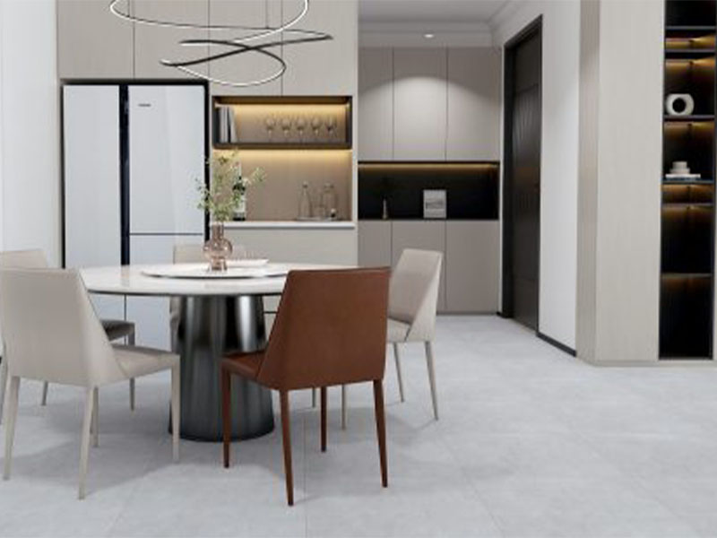 Phối cảnh gạch Đồng Tâm 6060HOABINH001 Porcelain