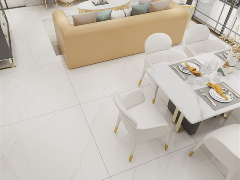 Phối cảnh gạch lát nền 120x120