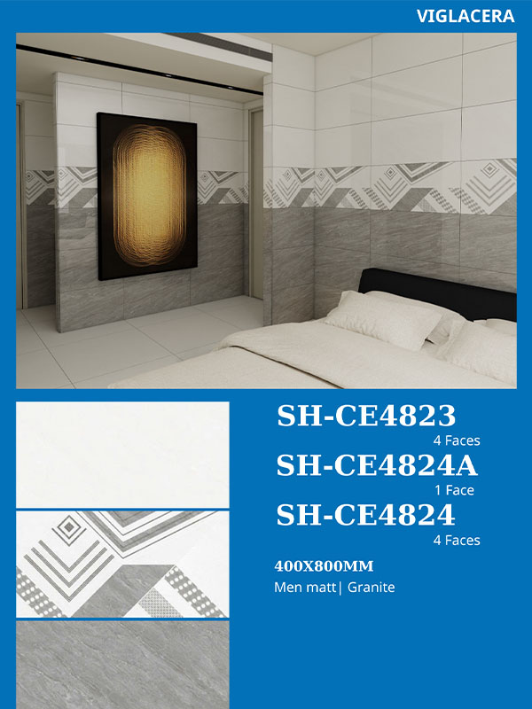 Phối cảnh gạch lát nền Viglacera 40x80 SH-CE4823-24-24A