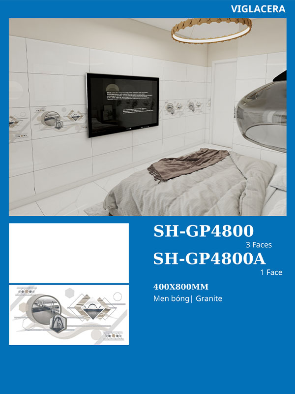 Phối canh gạch Viglacera 40x80 SH-GP4800-00A