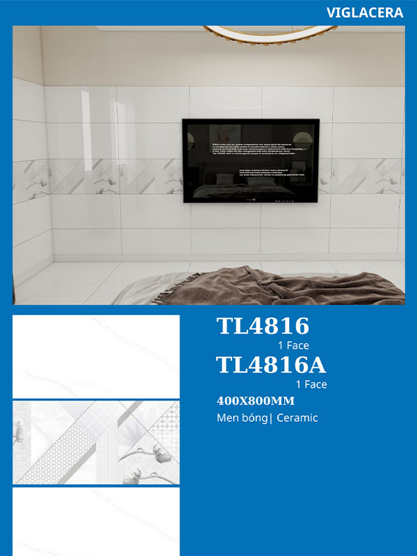 Phối cảnh gạch Viglacera 40x80 TL4816-16A