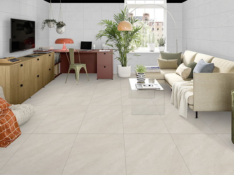 Phối cảnh gạch granite Thạch Bàn 60x60 mờ PGM60-0289