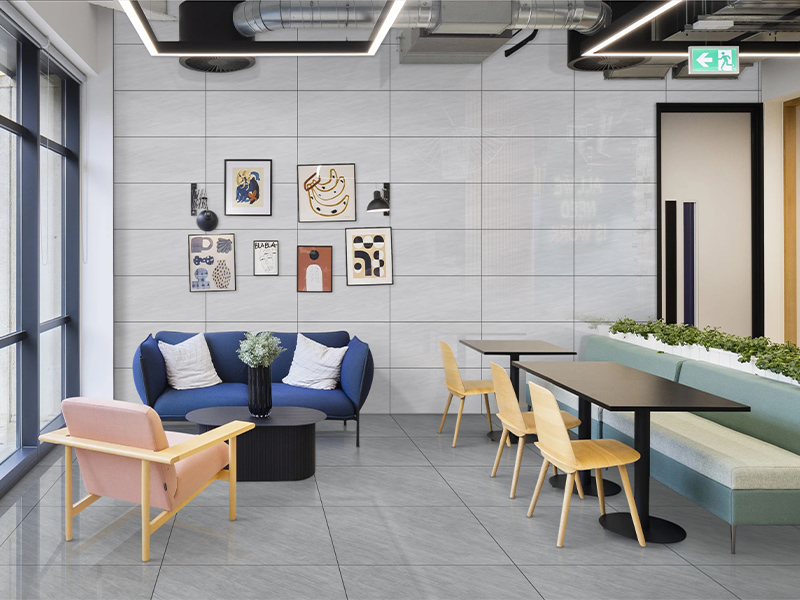 Phối cảnh gạch lát nền Thạch Bàn 30x60 bóng PGB36-0226