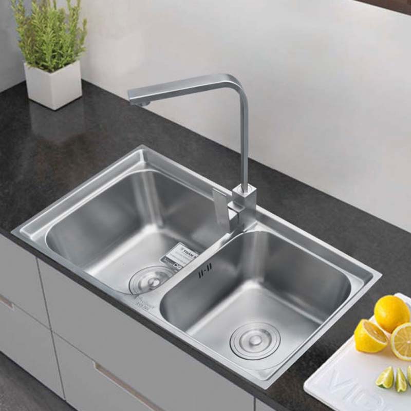 Chậu rửa chén inox cao cấp Toàn Mỹ TMS 82 giá rẻ