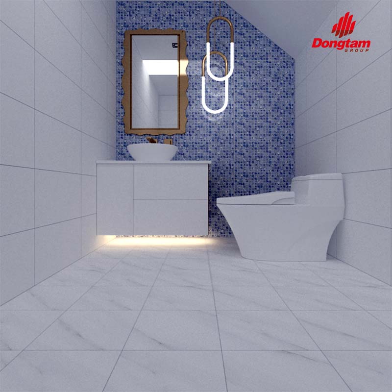 ​​​​​​​Gạch 30x30 Đồng Tâm là lựa chọn hàng đầu cho khu vực nhà tắm – vệ sinh nhờ khả năng chống trơn và dễ vệ sinh