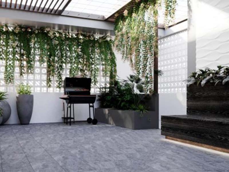 Toàn cảnh gạch chống trơn Đồng Tâm 3030GECKO006 Porcelain