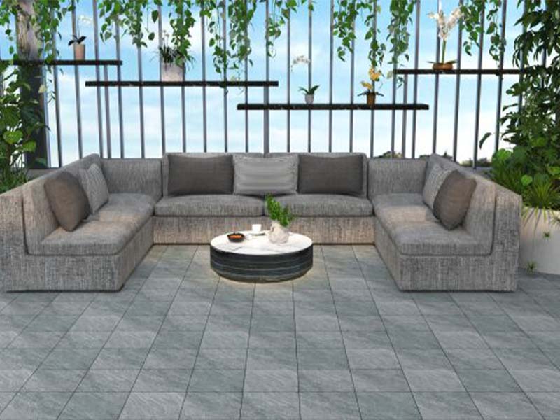 Toàn cảnh gạch men mờ Đồng Tâm 3030GECKO011 Porcelain chống trượt