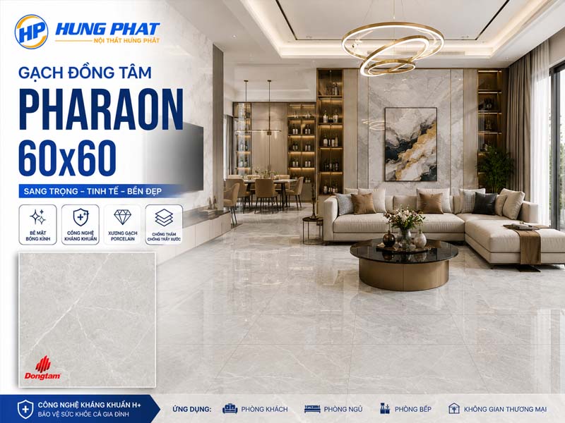 gạch Đồng Tâm PHARAON 60x60