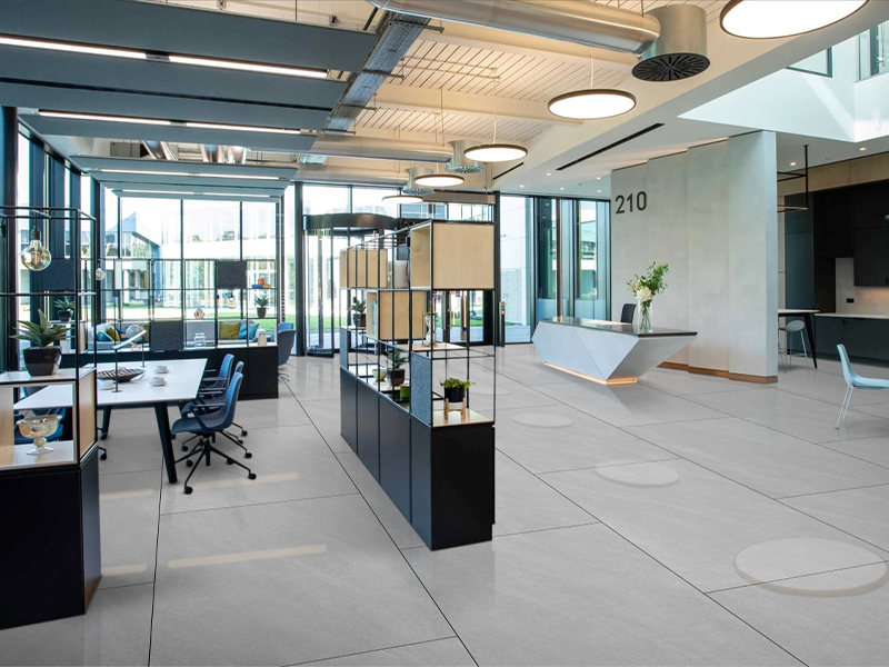 Không gian gạch Thạch Bàn 60x120