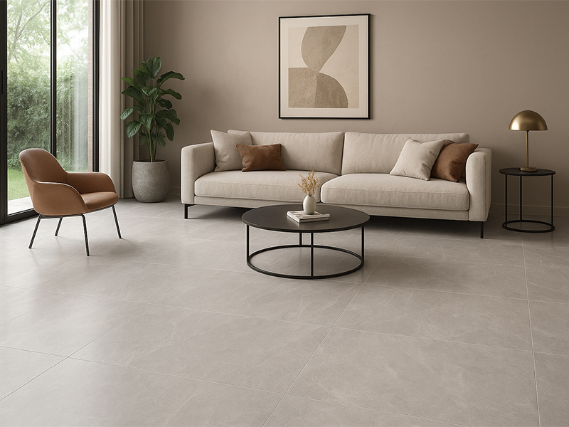 Phối cảnh gạch lát nền Thạch Bàn 60x120 PGB612-8404