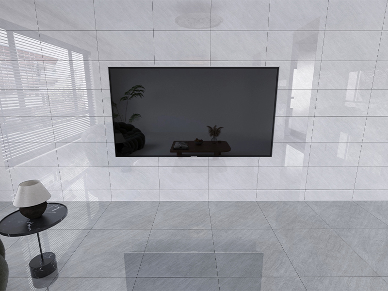 Phối cảnh gạch Granite Thạch Bàn 60x60 Bóng Chính Hãng PGB60-0227