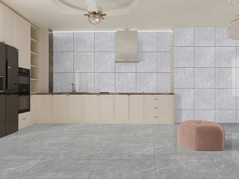 Phối cảnh gạch granite Thạch Bàn 60x60 bóng cao cấp PGB60-0266