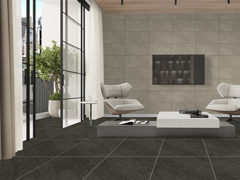 Phối cảnh gạch granite 60x60 mờ Thạch Bàn PGM60-0230