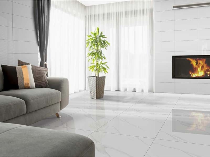 Phối cảnh gạch granite lát nền Porugia Thạch Bàn PGB80-0001