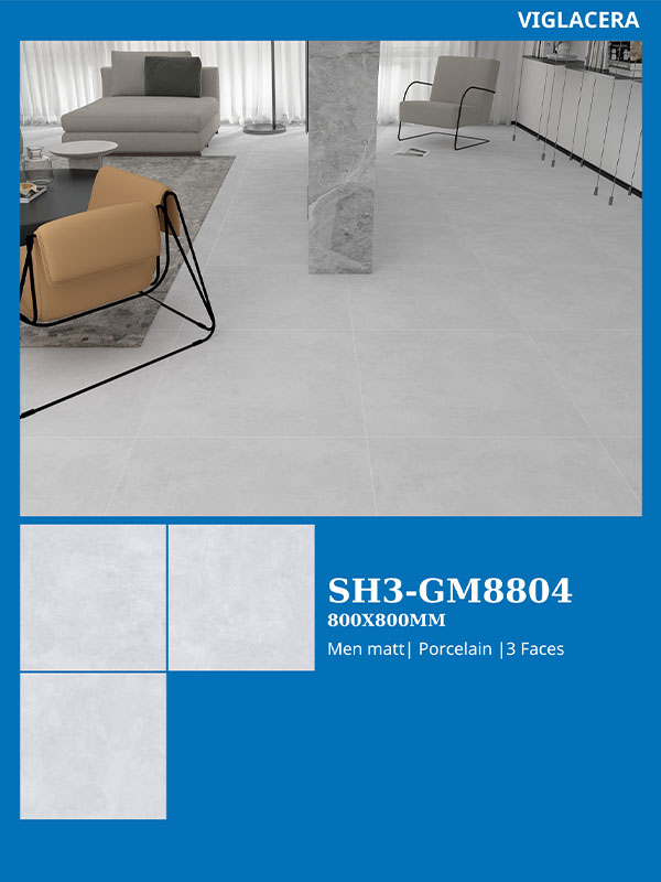 Phối cảnh gạch ốp lát viglacera SH3-GM8804
