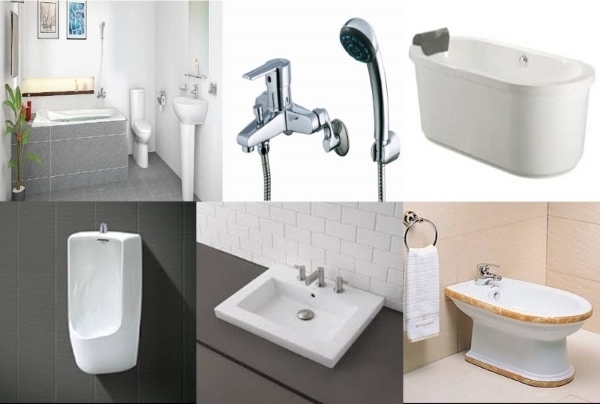 Các dòng thiết bị vệ sinh phổ biến hiện nay