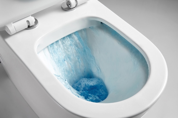 Kiểu xả thẳng phổ biến ở nhiều loại bồn cầu