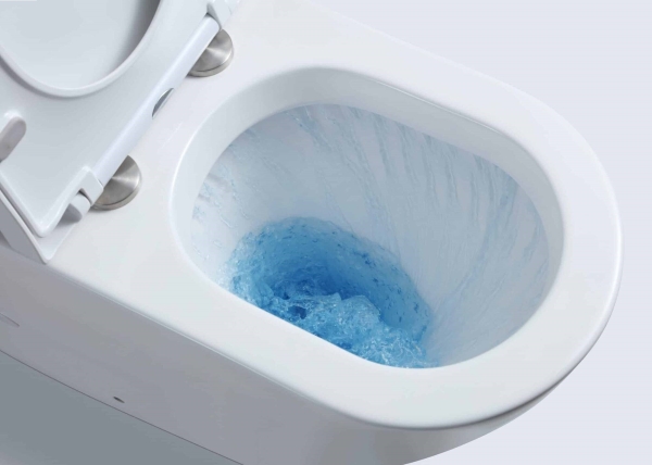 Kiểu xả xoáy làm sạch, cuốn trôi vết bẩn tốt